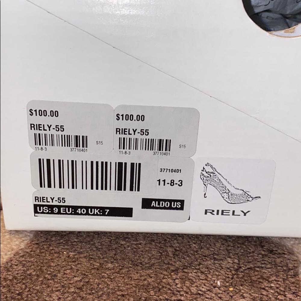 ALDO Snakeskin Heels - Picture 4 of 5